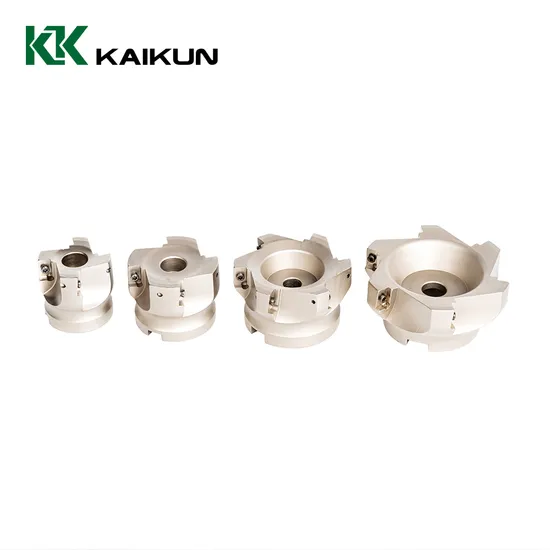 High Feedrate Face Mill Fast Feed Milling Cutter Milling Tool Face Milling Cutter Head System Tool Cfm19pd-8100b32r-09